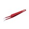 Excel Blades Slant Point Tweezers, Curved Point Precision Tweezer Red, 12pk 30426 - alternate 2